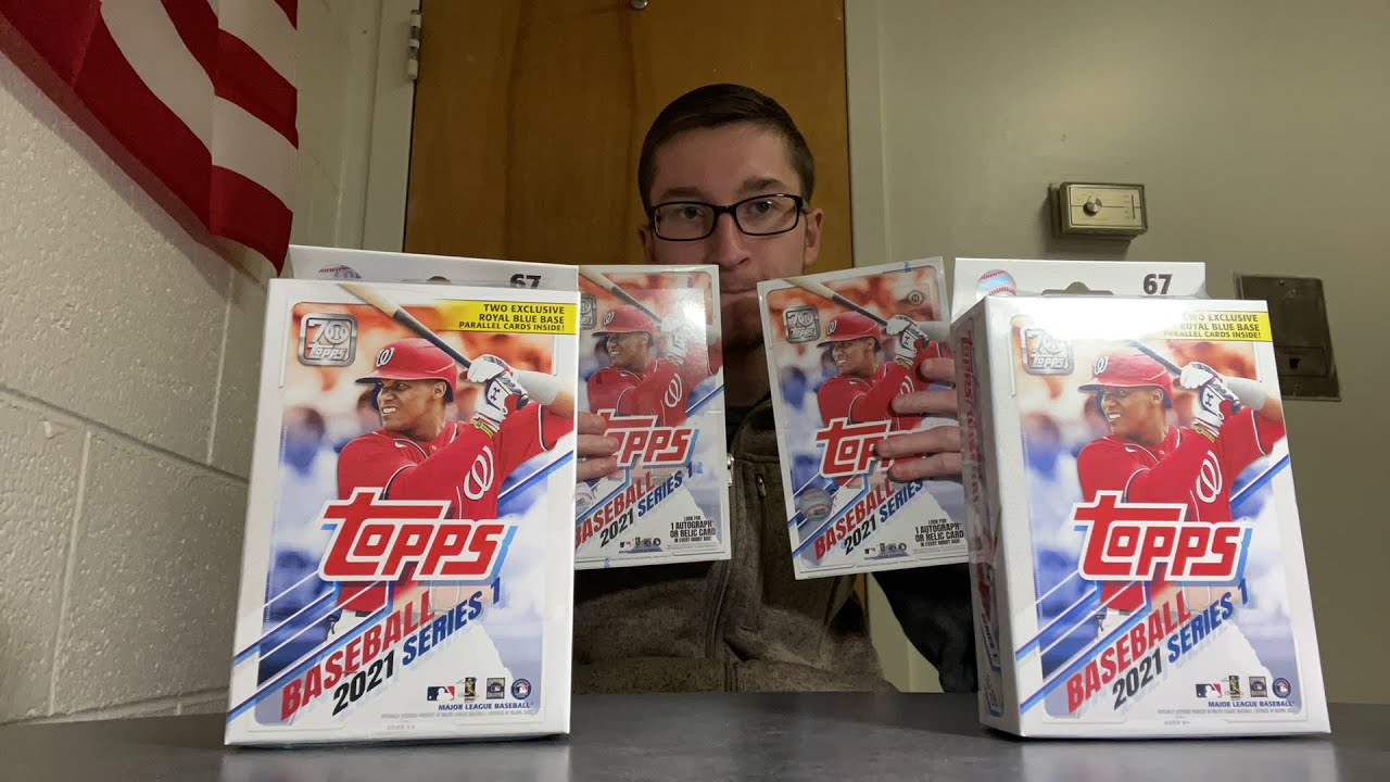 OPENING A 2021 TOPPS SERIES 1 HOBBY BOX! + MORE - YouTube