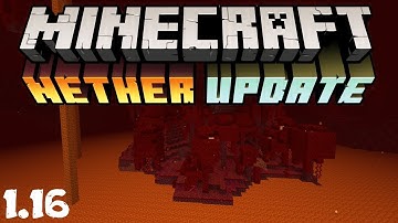 Minecraft 1.16 NEW NETHER Update News & Snapshot 20w10a