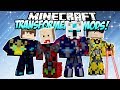 NYOBAIN 10+ TRANSFORMERS TERCANGGIH NYATA DI DUNIA MINECRAFT! - MVLOG #30