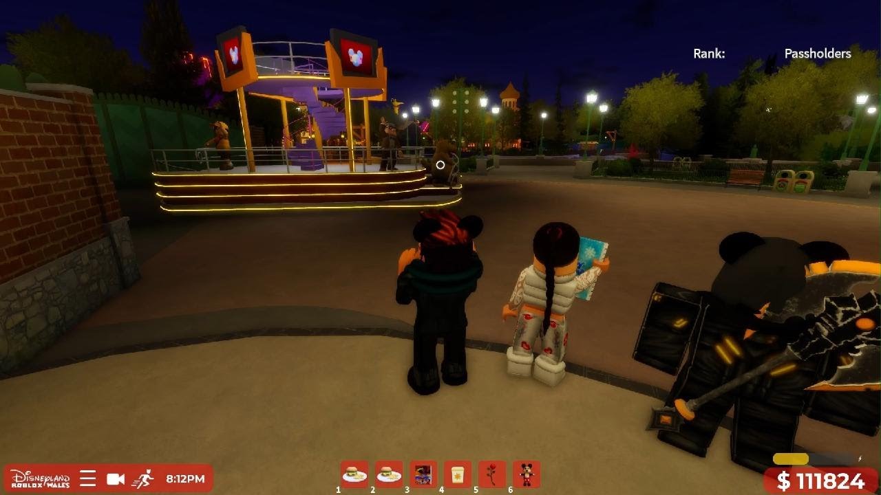 Cavalcade arc en ciel Disneyland wales sur Roblox