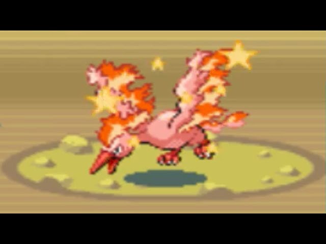 465 - LIVE! Shiny Zapdos after 1600 SRs in Fire Red 