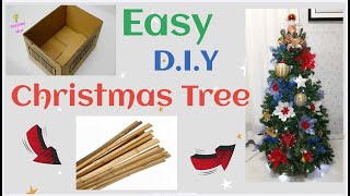 DIY CHRISTMAS TREE WITH RECYCLE CHRISTMAS DECORS / Simply Khimi DIY by khim diy 1,625 views 3 years ago 5 minutes, 2 seconds