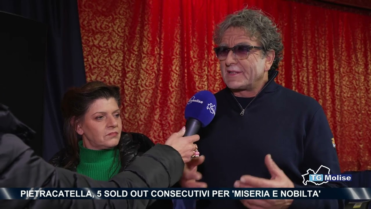 Pietracatella, 5 sold out consecutivi per 'Miseria e nobilta'