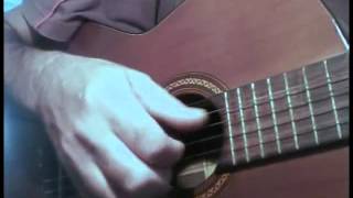 Video thumbnail of "Unchained Melody - for solo acoustic guitar"