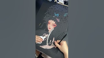 Review Trò chơi Tranh Cạo than tre màu dạ quang độc lạ | Momo Review | #Shorts