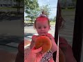 Baby REACTS to FiRST Happy Meal!! #reaction  #foodie #cute