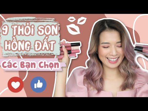 Màu Hồng Nude - Bạn CHỌN Ly SWATCH ♡ Review Son Hồng Đất ~ Mauve Pink Lipsticks (High-end & Drugstore) ♡