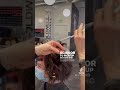 How to cut a curly layered bob haircut
