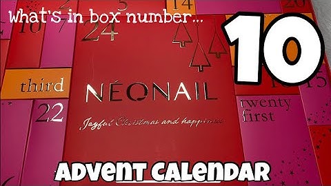 Neonail Advent Calendar 2020 Day 10