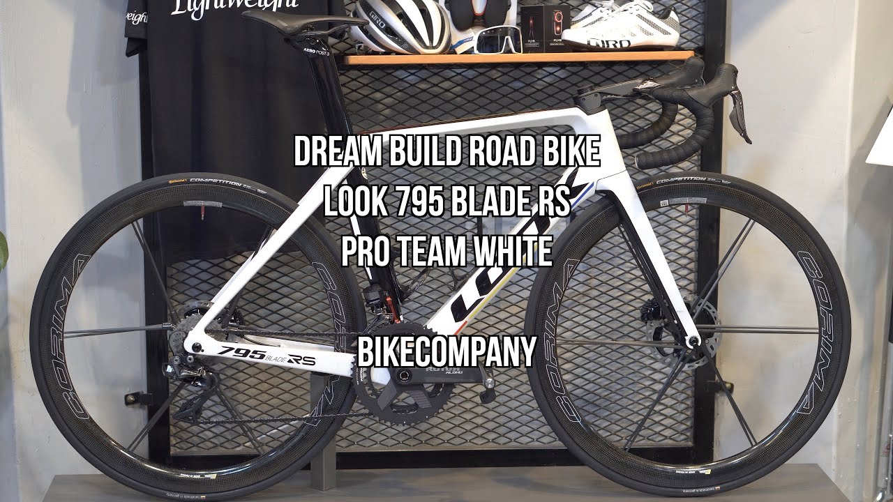 DREAM BUILD ROAD BIKE  LOOK 795 BLADE RS PRO TEAM WHITE   795  RS     