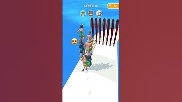 Beach Party Run 🍹 14 Level Gameplay Walkthrough | Best Android, iOS Games #shorts