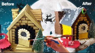 НОВОГОДНИЕ ПОДЕЛКИ.Зимние композиция своими руками.Новогодний декор.DIY CHRISTMAS  CRAFTS