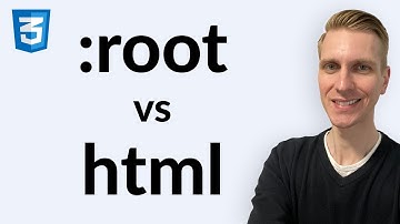 :root vs html Selector in CSS