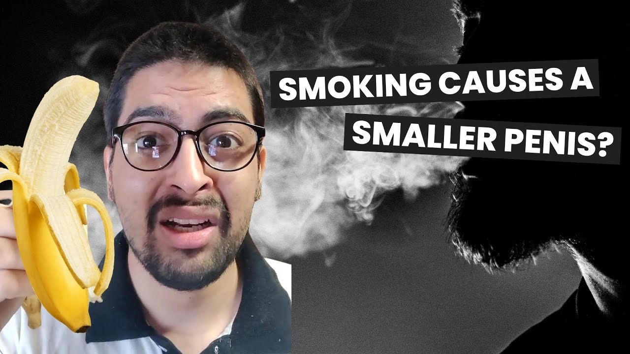 Can Cigarette Smoking Make Your Penis Smaller? #shorts