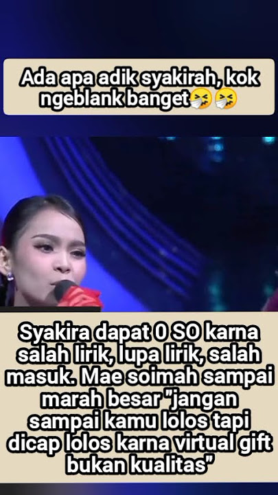 detik detik syaqirah lupa lirik  #dangdutacademy #syaqirahda7