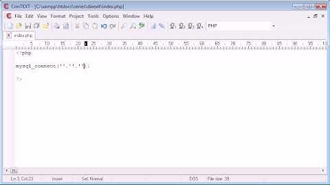 Beginner PHP Tutorial - 29 - die and exit Functions