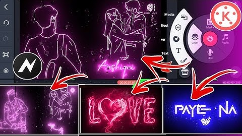 Love png Glowing+Rain Drop video Editing|Node video Editing|Rain drop lyrics video in kinemaster