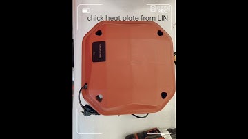 chick heat plate temperature adjusted