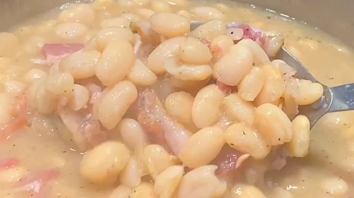 How to Make WHITE BEANS Cooked With BACON | Granny...