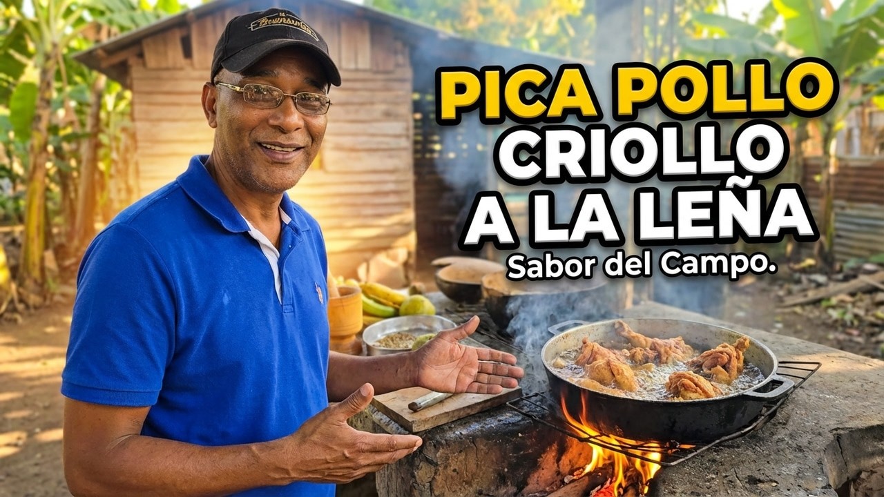 🔥🍗 Acompañanos a preparar un rico pica pollo a la leña😋