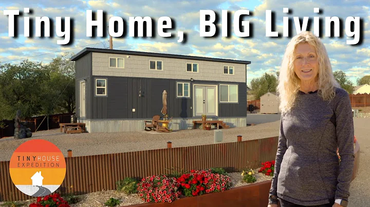 She Retired & Downsized into a BIG Tiny House - For Sale b/c she fell in love!