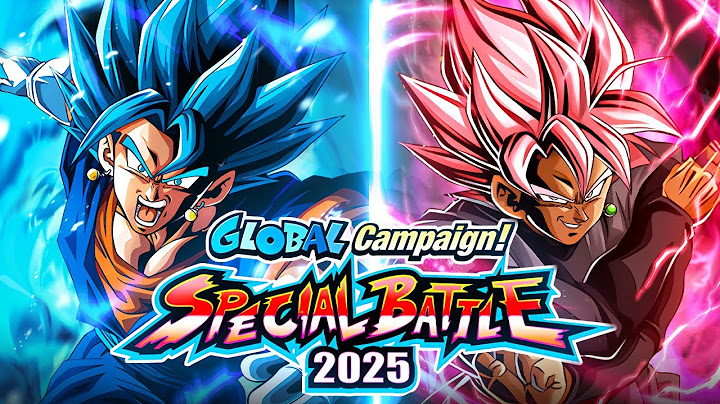 NO LIMITS! AGL LR VEGITO VS GLOBAL CAMPAIGN SPECIAL BATTLE GOKU BLACK ROSE + ZAMASU [Dokkan Battle]