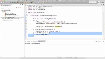 Buffered File Reader with Try Catch and Finally in Java