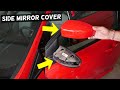 FORD FOCUS SIDE VIEW MIRROR COVER REMOVAL REPLACEMENT 2011 2012 2013 2014 2015 2016 2017 2018