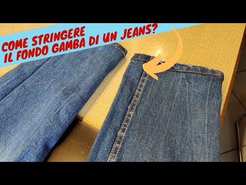 Come Accorciare I Jeans A Casa Senza La Macchina Da Cucire 2 Metodi Semplici E Veloci Perfetto Youtube