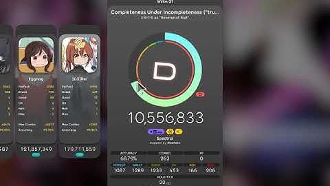 osu!lazer - かめりあ[...] - Completeness Under Incompleteness ("true prooF" long ver.) [Spectral] +HRFL