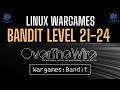 OverTheWire: Bandit Wargame Walkthrough | Levels 21 → 24