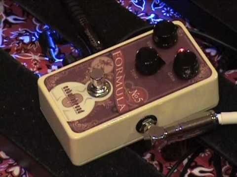 Catalinbread Formula No 5 overdrive guitar effects pedal demo with SG & Dr Z MAZ 18