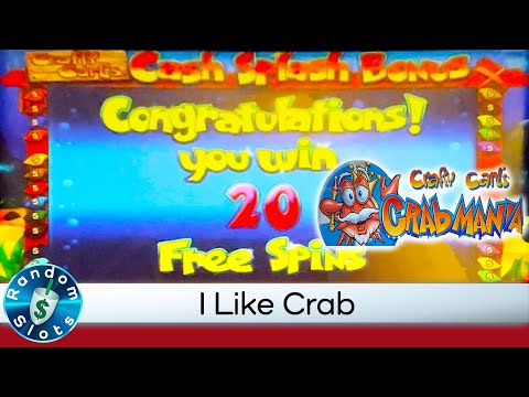 Crafty Carl's Crab Mania Slot Machine Bonus