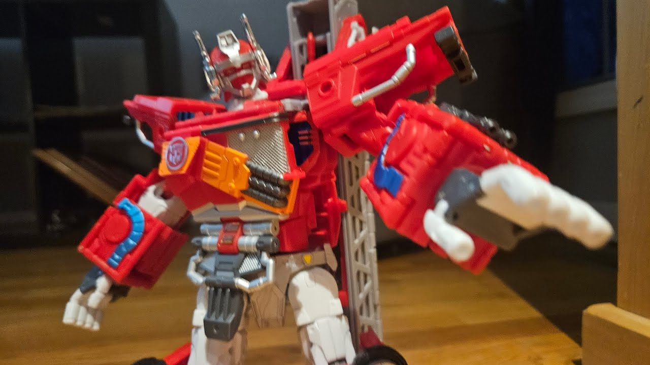 RID 2001 haslab Optimus Prime armor up stop motion