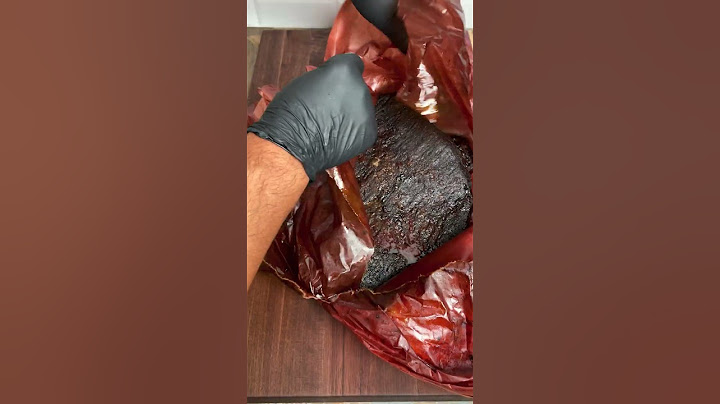 Smoked pellet grill brisket, while you sleep!