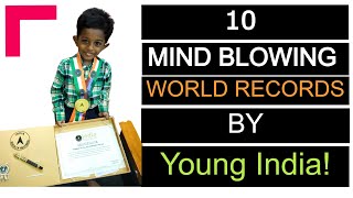 GUINNESS WORLD RECORDS - 10 MIND BLOWING WORLD RECORDS set by Young India! | #ReportsYT screenshot 3