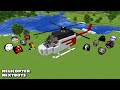 SURVIVAL HELICOPTER WITH 100 NEXTBOTS in Minecraft - Gameplay - Coffin Meme