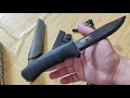 Review Morakniv Black Carbon Bushcraft Survival Fixed Blade Knife