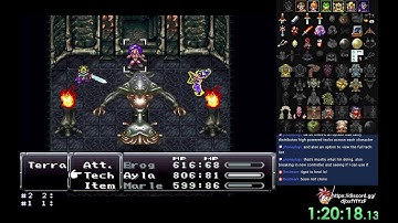 Chrono Trigger Rando Dalton Imperial trying some new tech settings