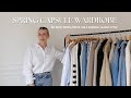 Spring capsule wardrobe 2023 my most worn pieces minimal classic style katie peake