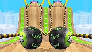 GOING BALLS SUPER SPEEDRUN, HARD LEVEL SECTIONS, PORTAL RUN screenshot 3