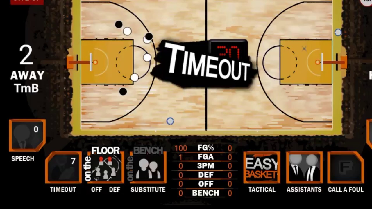 Mobile Game : New Basketball Coach 2