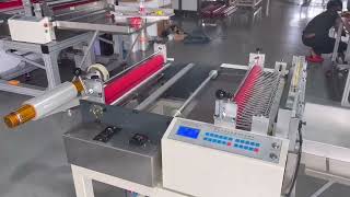 High Speed paper reel to sheet cutting machine slitting machine
