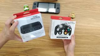Unboxing Official GameCube Controller and Adapter for Switch!