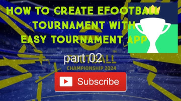 How to Create a Tournament with Easy Tournament App (Step-by-Step Guide)