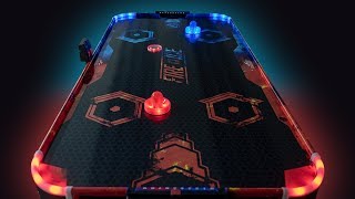 Air Hockey Tisch FIRE vs ICE mit LED-Effekten | Carromco Games (1/2) screenshot 1