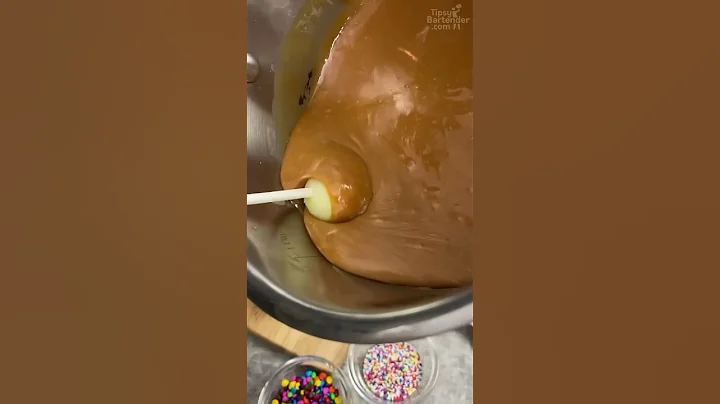 Mini Drunken Caramel Apples 🍏 #shorts