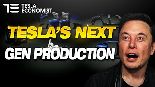 Teslas Next Gen Vehicle New Production Process