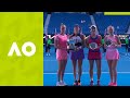 Women's Doubles Ceremony - Krejcikova/Siniakova vs Mertens/Sabalenka (F) | Australian Open 2021
