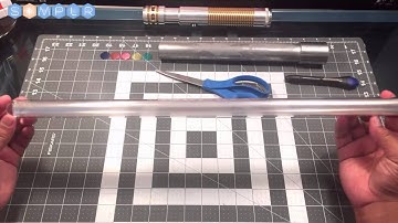 (Lesson 17) Build Your Own Lightsaber, Build: Blade Build - Part 2